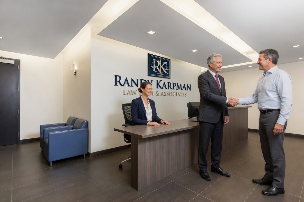 Randy Karpman Law Firm reception